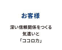 お客様 深い信頼関係をつくる気遣いと「ココロ力」